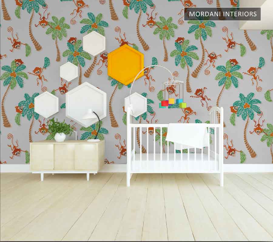 TIGER JUNGLE KIDS WALL MURALS _ K
